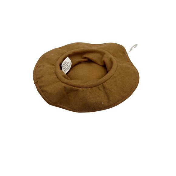 Pet Play Dog Toy Sheriff Hat Squeaks Brown NWOT - Picture 3 of 8